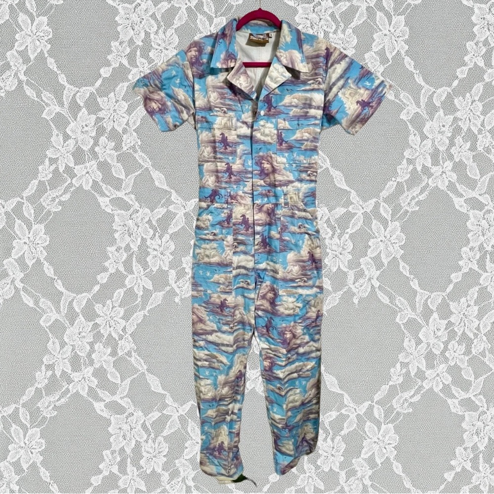Big Bud Press NWT Cloud Kingdom Short Sleeve Jumpsuit Size 2XL